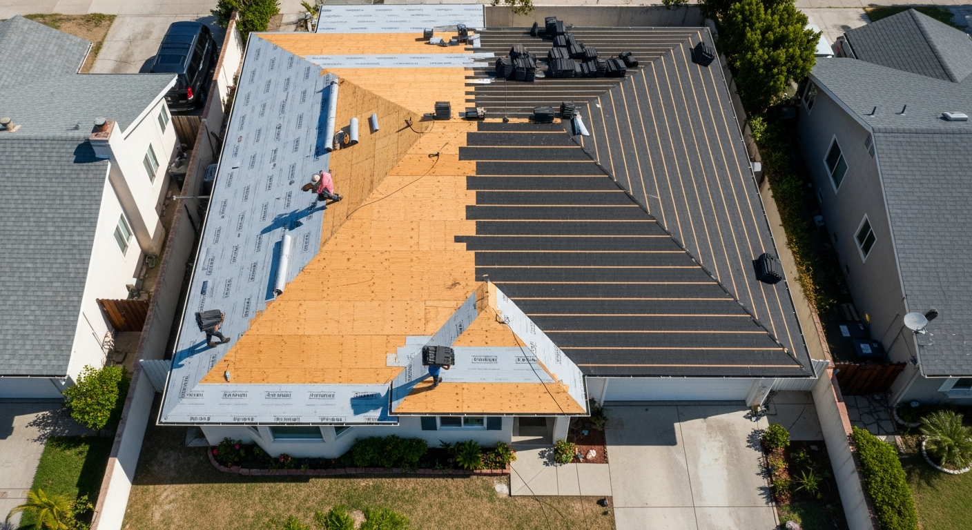 Roof Replacement in Los Angeles